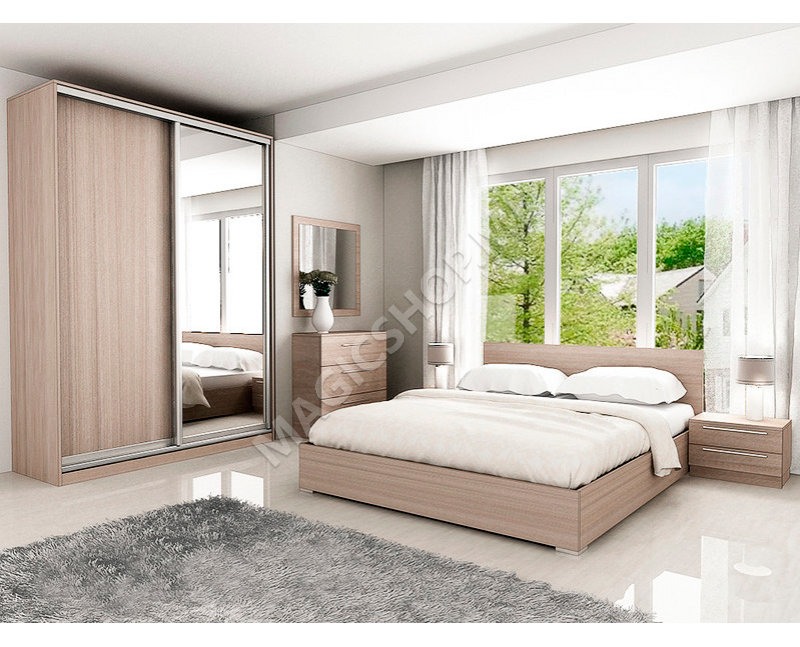 Set dormitor Indart MOKKO 01 1.6 x 2m